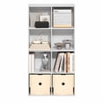 thumbnail image 5 of Furinno LUDER 8-Cube Open Shelves Bookcase. 9.5 x 24.6 x 47. White, 5 of 5