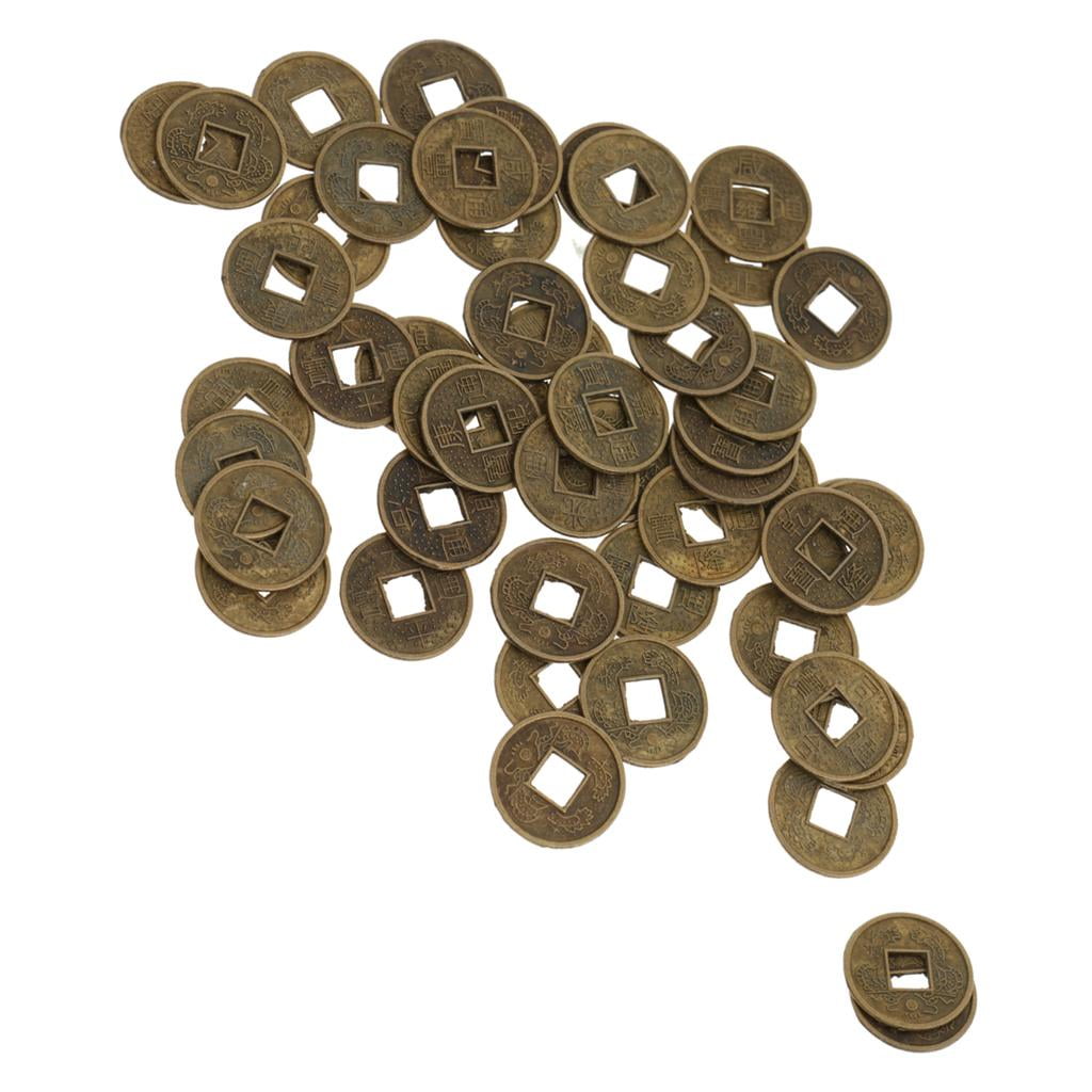 Tachiuwa Feng Shui s Chinese I-Ching 1.8cm/0.71'' for Wealth