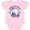 AD-Pink, variant on Inktastic Rosie Riveter United USA Girls Baby Bodysuit