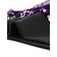 thumbnail image 5 of Chaqueta De Lentejuelas Tipo Aviador Con Cremallera En La Parte Delantera Con Purpurina Brillante Para Mujer Púrpura L, 5 of 6