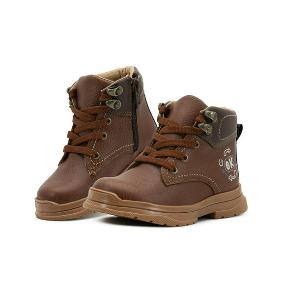 Bota Casual Urbana Karsten Antideslizante de Piel Hiker cafe 16