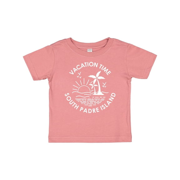 Inktastic Vacation Time in South Padre Island Boys or Girls Baby T-Shirt