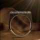 thumbnail image 2 of Anillo masculino Diseño especial Aleación Hombres Anillos Pequeño Ligero Fácil almacenamiento Dedo Joyería Decoración Accesorios Regalos Ropa, zapatos y accesorios Miscelánea Plata talla 7 Sonducket AP014665-02, 2 of 6
