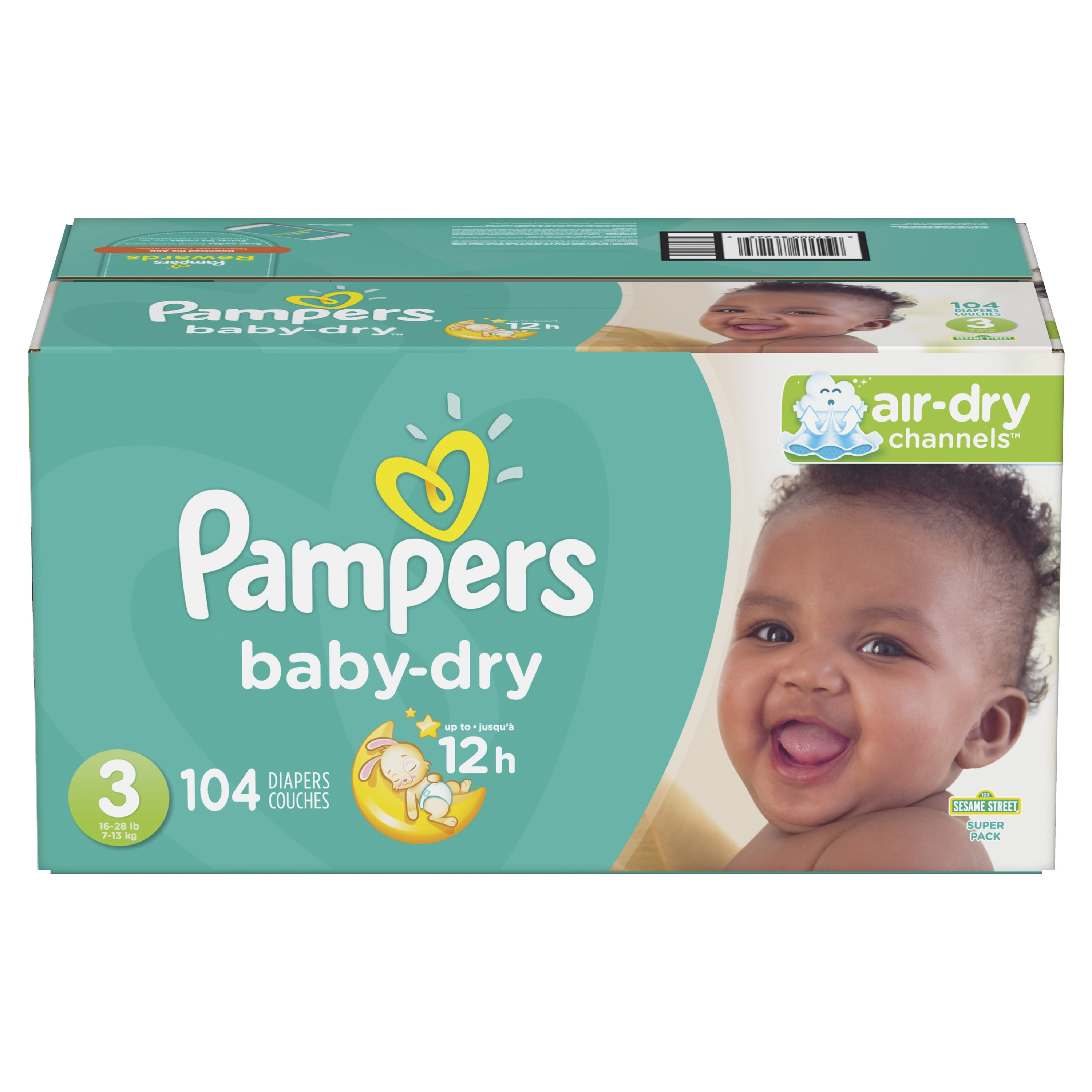 cheapest pampers diapers