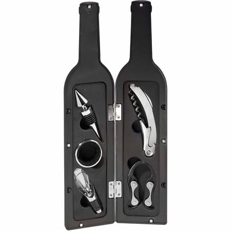 Ozeri 5-Piece Wine Bottle Corkscrew and Accessory Set