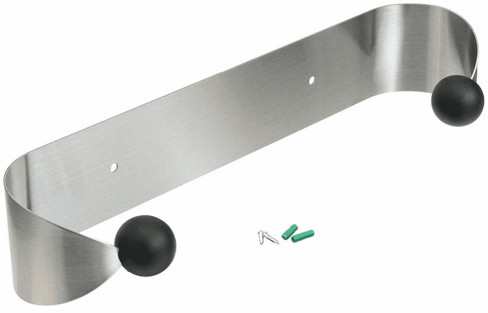 Paper Towel Holder Under Cabinet Wall Mount Stainless Steel Rack Kitchen