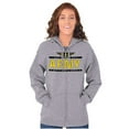 thumbnail image 3 of US Army Star Logo Duty Honor Courage Unisex Plus Size Zip Hoodie Brisco Brands 2X, 3 of 5