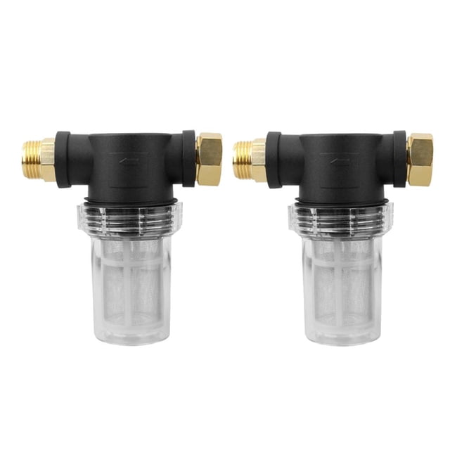 S SERENABLE 2 Piece Garden Hose Attachment Strainer High Flow Pipeline Connectors