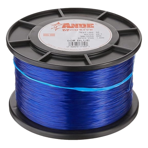 Monster Fishing Lines, 1 lb/ 50 lb, Blue