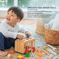 thumbnail image 3 of Herramienta De Construcción Para Niños, Juego De Herramientas Para Niños, Desarrollo De Habilidades Interactivo Educativo, Realista Con Taladro Para Interiores, 3 of 8
