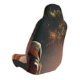 thumbnail image 3 of Picia Astronaut On Mars A Print Waterproof Sweating Car Seat Cover for Post Gym Workout, Running, Beach and Hiking, Universal Fit Anti-Slip Bucket Seat Protector, 3 of 5