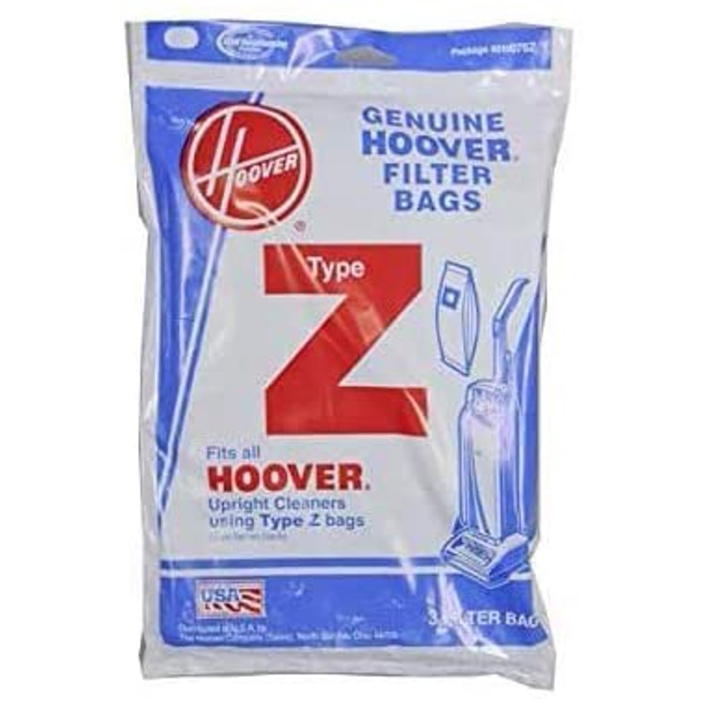 Hoover Type Z Vacuum Bags For Upright U6311930, U6317930, U6323930, U6329930, U6319930