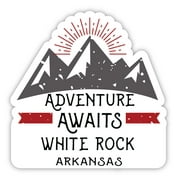 White Rock Arkansas Souvenir 4-Inch Magnet Adventure Awaits Design