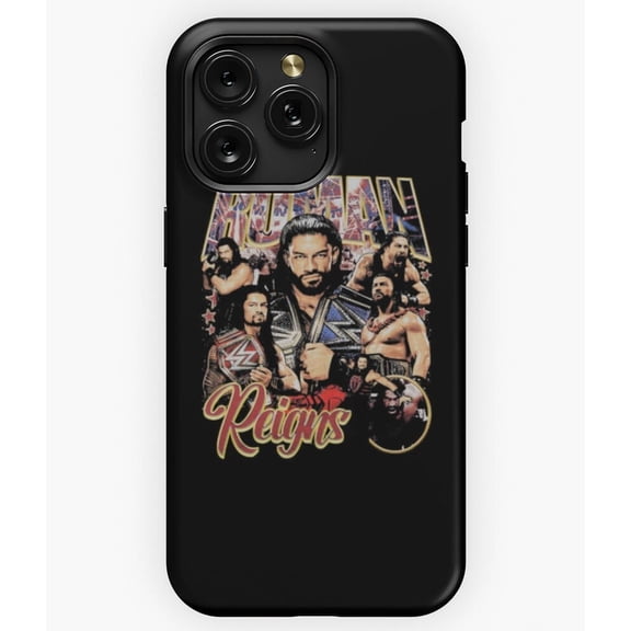Roman Reigns The Tribal Chief WWE Wrestling Fan A2436 Phone Case for iPhone 11 to 17 Pro Max