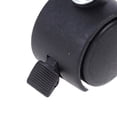 thumbnail image 4 of 4Pcs Black Chair Wheel Furniture Caster Swivel Castor Brake Wheel Replace, 4 of 8