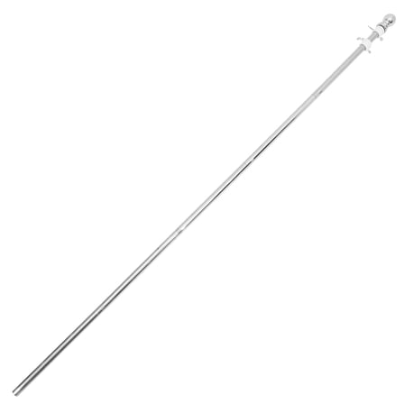 HOMEMAXS Telescopic Flag Pole Poles Flagpole 180.00X2.50X2.50CM Silver