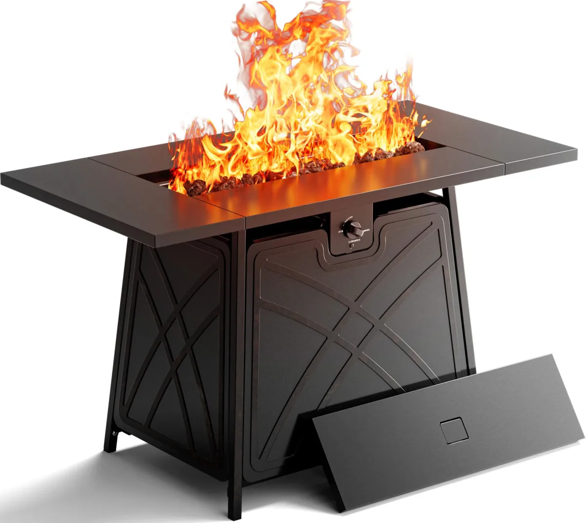 Camco Olympian Big Red Campfire, Approved for RV Campgrounds