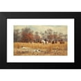 thumbnail image 2 of John Martin Tracy 14x10 Black Modern Framed Museum Art Print Titled - Field Trials in North Carolina (1891), 2 of 5