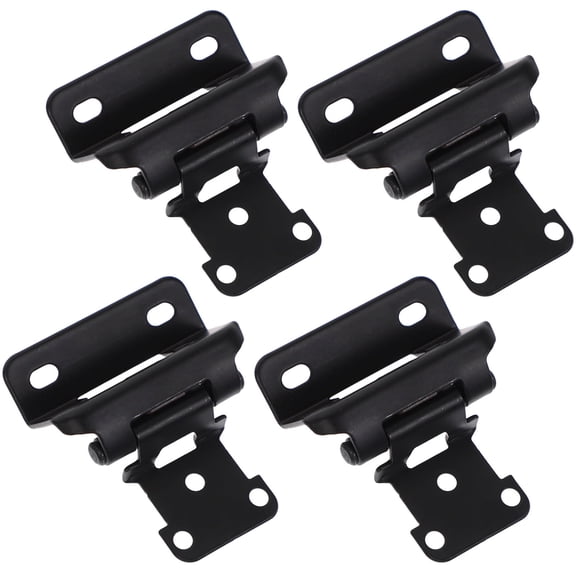 Cabinet Hinges 4 Pack Kitchen Cabinet Hinges Self Closing Cabinet Door Hinges Matte Black