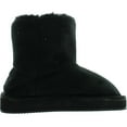 thumbnail image 2 of Sunville S-91007 Girls Winter Boots Kids Childrens Faux Suede Warm Fur Lined Button Shoes 3 Colors, 2 of 4