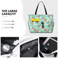 thumbnail image 3 of Disketp Cute Sloth on Floral Tree Bolsa de Playa de Gran Capacidad, Bolso Impermeable y a Prueba de Arena para Mujer, Ideal para Playa, Piscina y Natación, 3 of 7