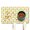 Lemon Yellow, variant on Green Kiwi Slices Pet Food Mat - Eco-Friendly Non-Slip Dog Bowl Mat, Tropical Fruit Aesthetic Design, 4-Layer Absorbent & Washable Feeding Pad for Puppies and Senior Dogs