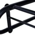 thumbnail image 5 of Resenkos All-Hand Woven PE Rattan Bench, Ergonomic Glider Loveseat, Outdoor Patio, Garden, Porch, Lawn, Comfort,Black, 5 of 11