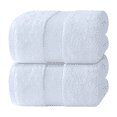thumbnail image 1 of 2pcs Juego De Toallas Baño Completo Grande 100% Algodón  Blanco Confort, 1 of 5