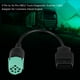 thumbnail image 4 of Cable de diagnóstico9 Pines a 16 Pines OBD2 Adaptador de Cable de escáner de diagnóstico de Camiones para Motor Diesel Khall QC06357, 4 of 6