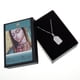 thumbnail image 3 of Medalla de la Virgen de Guadalupe grabada en marco portal imagen completa Medalla Italiana Medalla y cadena, 3 of 3