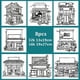 thumbnail image 1 of House Watercolor Paper Baohong 300g Cotton 100% Professional Draft Blank Manuscript Coloring Painting Paper Art Supplies27cmX19cm He Qiyong unisex, 1 of 2