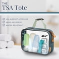 thumbnail image 5 of Juego de neceser de viaje: neceser de viaje colgante + bolsa de líquido cosmético 311 TSA + bolsa organizadora de accesorios ultraligera (verde), 5 of 5