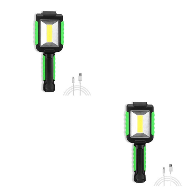 Eigraketly Luz de trabajo, equipos de Camping, lámpara de inspección de PC, luces brillantes magnéticas, linterna de reparación, 3 modos, lámpara de Type1 NO1 Eigraketly CBP226753