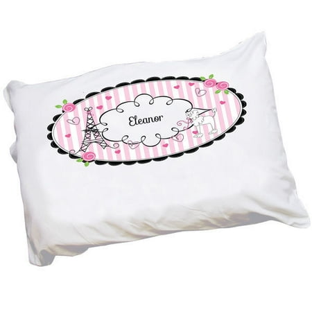 Personalized French Paris Pillowcase