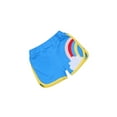 thumbnail image 2 of Emmababy Toddler Baby Boys Girls Mid-Rise  Rainbow Print Sports Shorts, 2 of 5