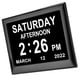 thumbnail image 5 of Reloj Con Calendario Digital De 8 Pulgadas, Reloj Electrónico Con Atenuación Automática De 100-240 V, Multifunción Para Personas Mayores, 5 of 7