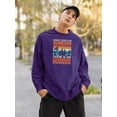 thumbnail image 2 of No Imagination, No Horror Sweatshirt Men -Image by Shutterstock, Male 5X-Large, 2 of 4