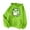 Green, variant on Women's Hoodie Oversize Cute Cartoon Frog Letter Print Hooded With Pocket Winter Fashion Sweatshirts Black