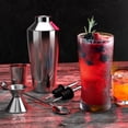 thumbnail image 5 of JoyTable  Bartender Kit - Cocktail Set Kit - Bartender Drink Mixer Shaker Bar Tool Set Silver 8 Piece Set, 5 of 5