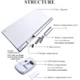 thumbnail image 3 of Wireless Full Size Keyboard and Mouse Set, 2.4G USB, UK Layout, 3 of 8