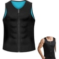 thumbnail image 1 of Gynecomastia Compress Zipper Vest, Compression Shirt Men, Compression Tank Top Men, 1 of 5