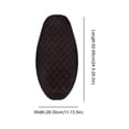 thumbnail image 3 of Motorcycle Seat Cushion Cover with Anti-Skid, Heat Resistant 3D Leather for Comfortable Riding, 3 of 7