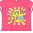 thumbnail image 4 of Inktastic I Love My Gramma- Sun and Rainbow Letters Boys or Girls Toddler T-Shirt, 4 of 5