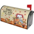 thumbnail image 3 of Autumn Pumpkin Truck Harvest Farm Fall Thanksgiving Mailbox Magnetic Post Mailbox Cover Garden Decor Outdoor Large 25.5" X 21", 3 of 6