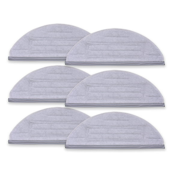 Neutop Washable Reusable Mop Pads Cloths Compatible with Roborock S7, S7 , T7S, T7S plus, T7 plus, S7 MaxV, S7 MaxV Plus, S8, S8 , Robot Vacuums, 6/pack.