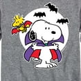 thumbnail image 3 of Peanuts - Snoopy Woodstock Vampire - Toddler And Youth Long Sleeve Graphic T-Shirt, 3 of 6