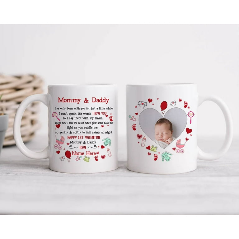 Mommy Daddy Mug Set First Time Mommy Daddy to Be Gift New 