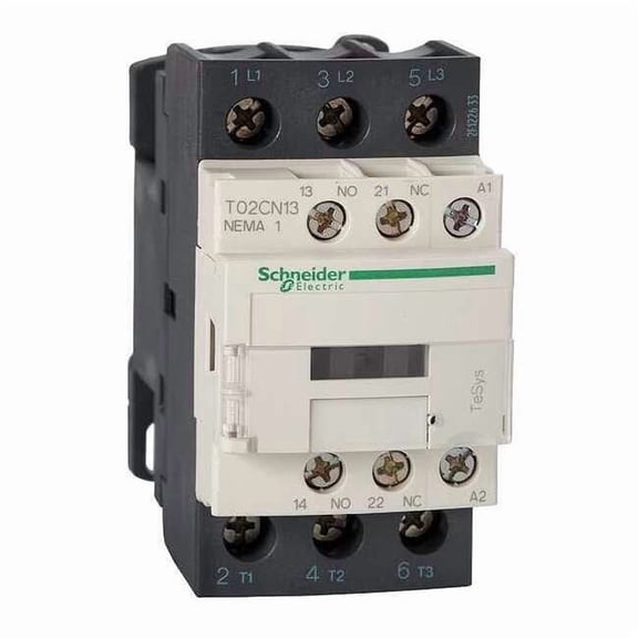 Schneider Electric NEMAMagContactor, NonReversing, 120VAC T02CN13G7