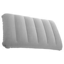 GOOHOCHY  Hiking Pillow for Backpacking Inflatable Cushion Travel Office Grey