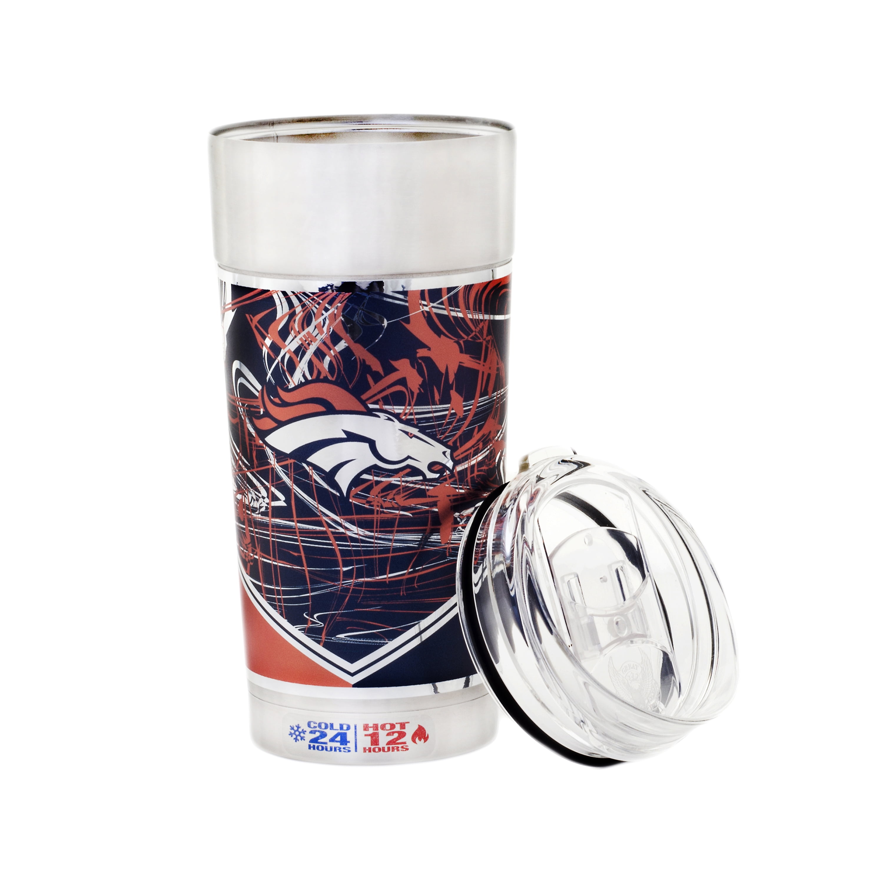 Great American Products NCAA Texas Longhorns 20 oz Stainless Steel Heavy Duty Travel Mug
